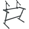 Quik Lok Z726 Soporte Para Dos Teclados Tipo Z