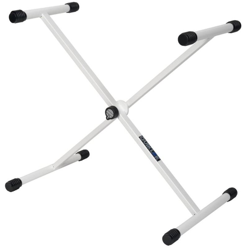 MUSI-TQMT10WH-BB Quiklok T10 Soporte Teclado Regulable X Blanco