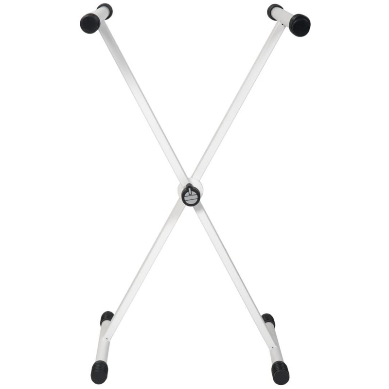 MUSI-TQMT10WH-BB Quiklok T10 Soporte Teclado Regulable X Blanco