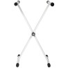 Quiklok T10 Soporte Teclado Regulable X Blanco