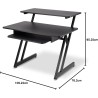 On Stage WS7500B Soporte Workstation