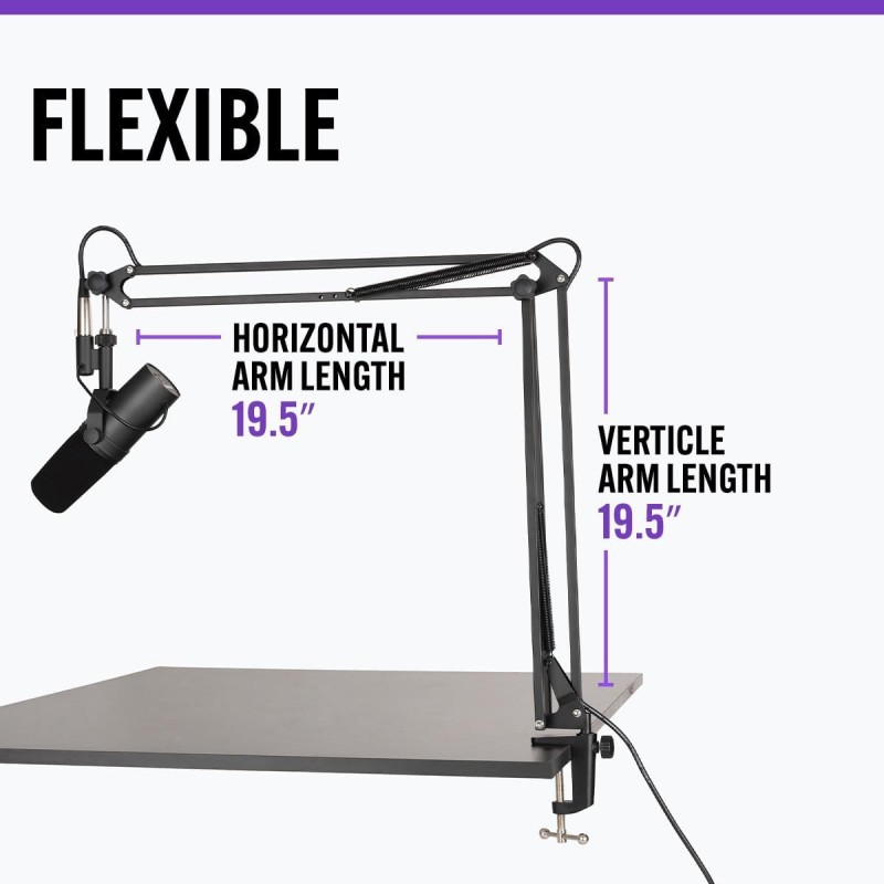 P245-MBS5000 On Stage MBS5000 Brazo Extensible Micrófono