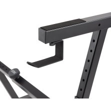 P245-KS1355 On Stage KS1355 Soporte de teclado ajustable Z para 2 pianos eléctrico