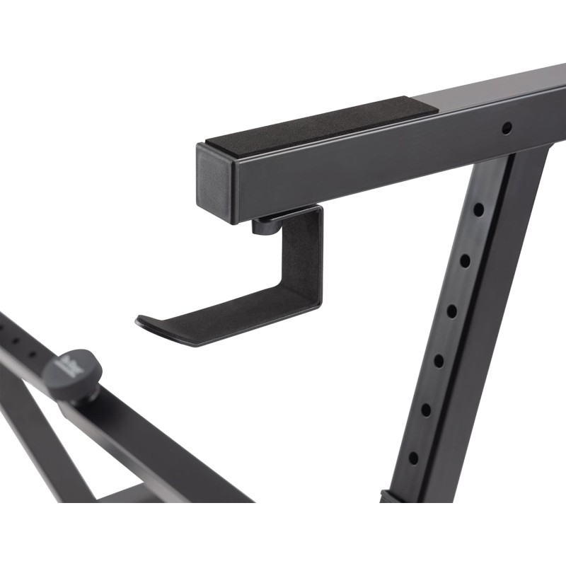 P245-KS1355 On Stage KS1355 Soporte de teclado ajustable Z para 2 pianos eléctrico