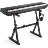On Stage KS1355 Soporte de teclado ajustable Z para 2 pianos eléctrico