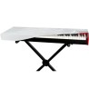 On Stage KDA7061W Funda Teclado 61 76 Teclas Blanc