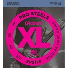 Daddario EPS170 XL Prosteels Light Long Scale 45-100