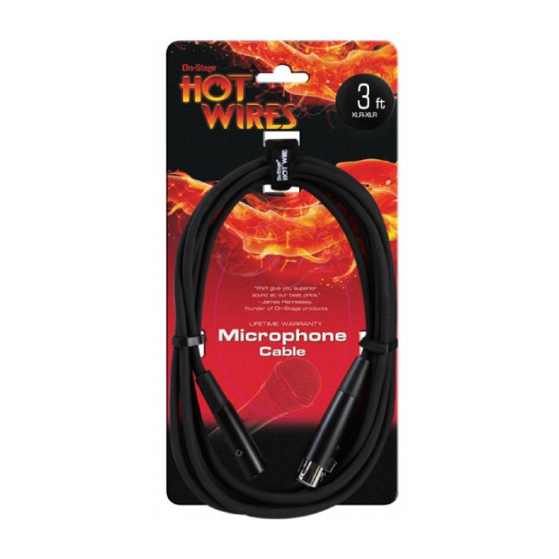 MC123EXP On Stage MC123 CC 1M Cable Micrófono
