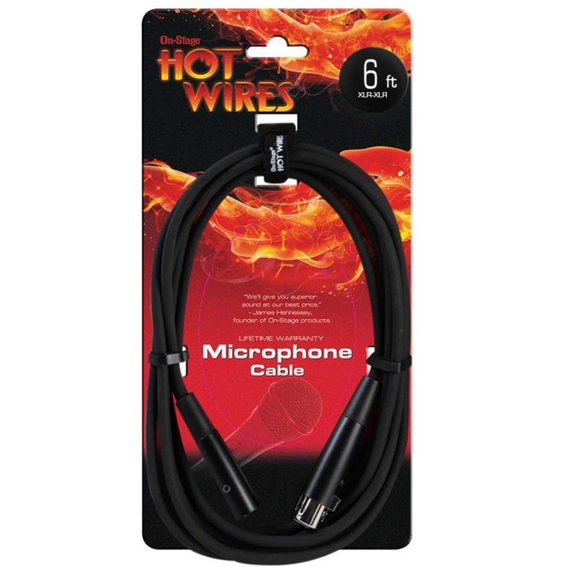 P245-MC12-6-EXP On Stage MC12-6 1m Cable Micrófono