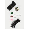 Pack Memphis Kest2sb  Guitarra Eléctrica 30" cadete con estuche y funda