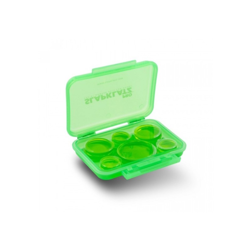 SLAP PRO-AG SlapKlatz PRO - 12 Gel Pads w/PRO case - Alien Green