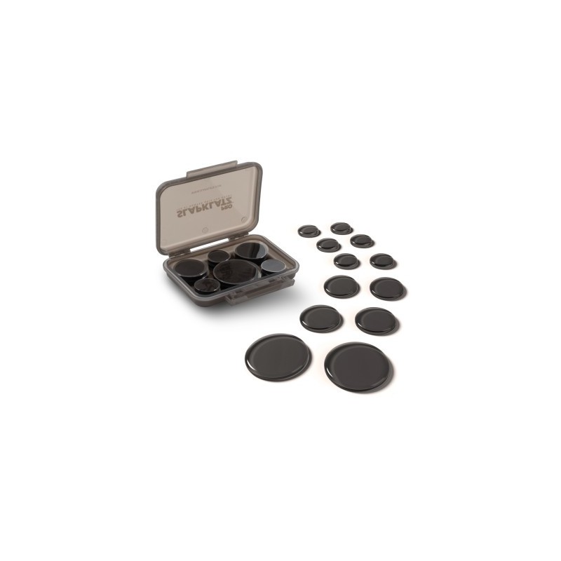 IBER-SLAP PRO-BK SlapKlatz PRO - 12 Gel Pads w/PRO case - Black