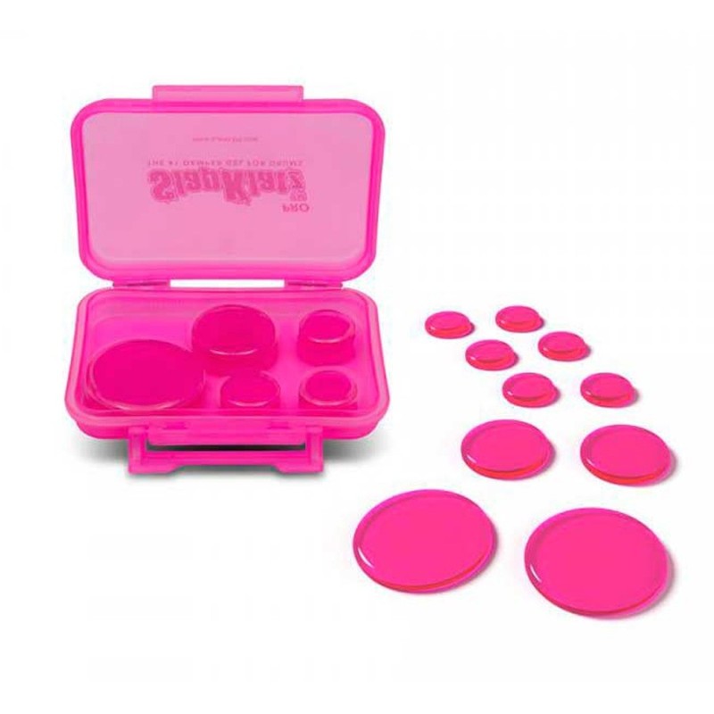 SLAP PRO-PI SlapKlatz PRO - 12 Gel Pads w/PRO case - Pink