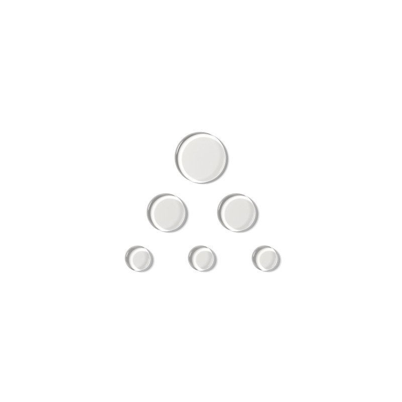 SLAP MI-CL SlapKlatz MINI - 6 Gel Pads w/case - Clear