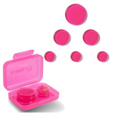 SlapKlatz MINI - 6 Gel Pads w case - Pink