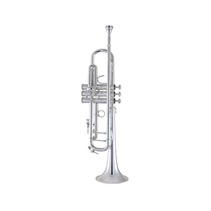 352BTRP190S37NAO Bach 190S/37 Trompeta Sib Stradivarius Plateada ( Nueva Versión )