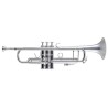 Bach 190S 37 Trompeta Sib Stradivarius Plateada ( Nueva Versión )