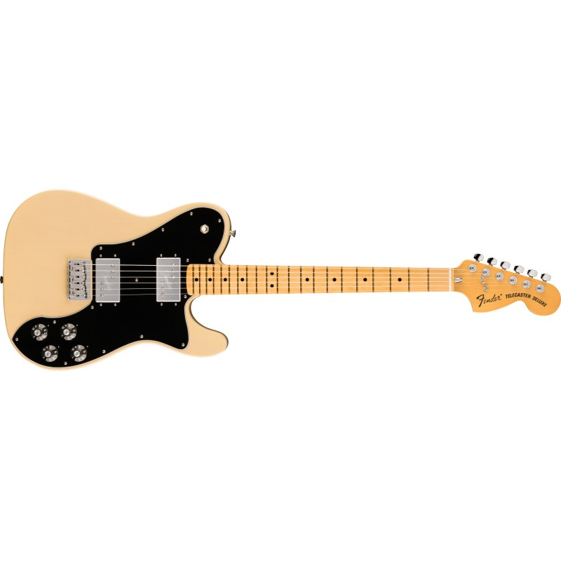 0110332807 Fender American Vintage II 1975 Telecaster Deluxe MN Vintage Blonde Guitarra Eléctrica