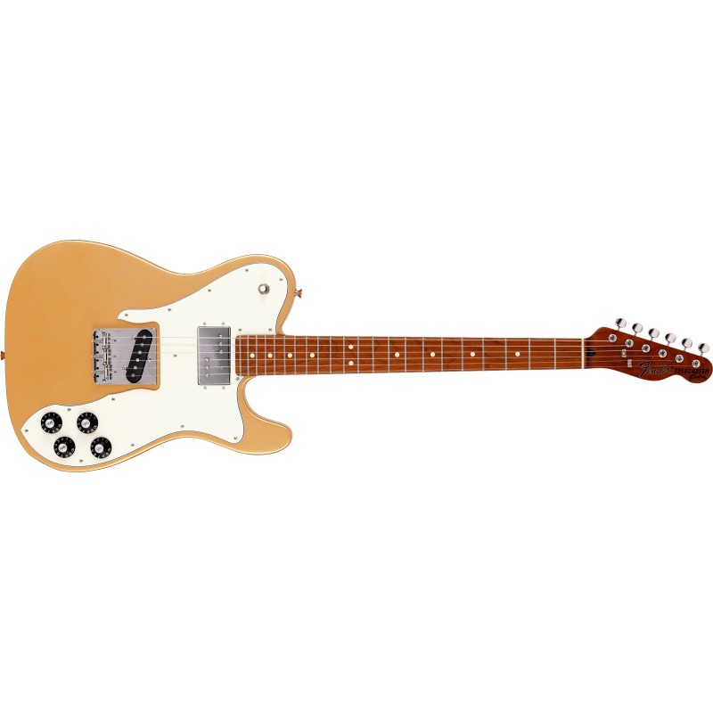 5501602378 Fender Made in Japan Telecaster Custom Roasted Maple (MN) Gold Guitarra Eléctrica
