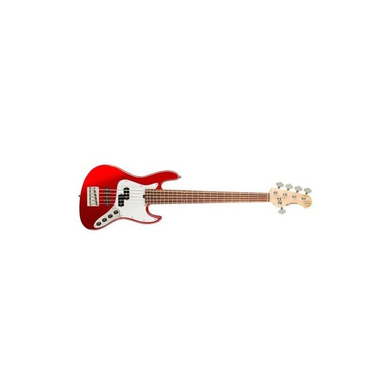 SME21HP531ROKUFR Sadowsky 21 Fret Hyprid PJ Morado 5-Cuerdas Solid Candy Apple Red Metallic High Polish
