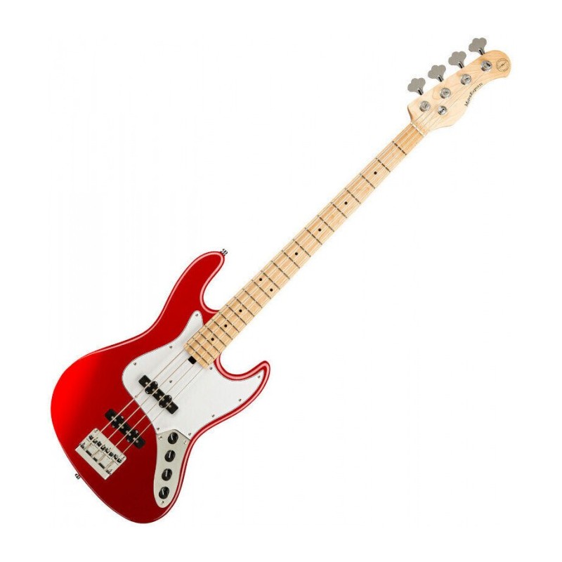 SME21VJ431MOKUFR Sadowsky MetroExpress 21 Fret Vintage JJ Maple 4 Candy Apple Red Metallic