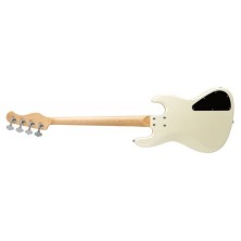 SME21VJ428ROKUFRL Sadowsky MetroExpress 21 Fret Vintage JJ Morado 4 Zurda Olympic White Bajo Eléctrico