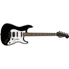 Fender LTD Player Fusion Stratocaster Black Guitarra Eléctrica con Estuche