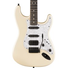 0142811323 Fender LTD Player Fusion Stratocaster HSS Olympic Pearl Guitarra Eléctrica con Estuche