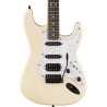 Fender LTD Player Fusion Stratocaster HSS Olympic Pearl Guitarra Eléctrica con Estuche