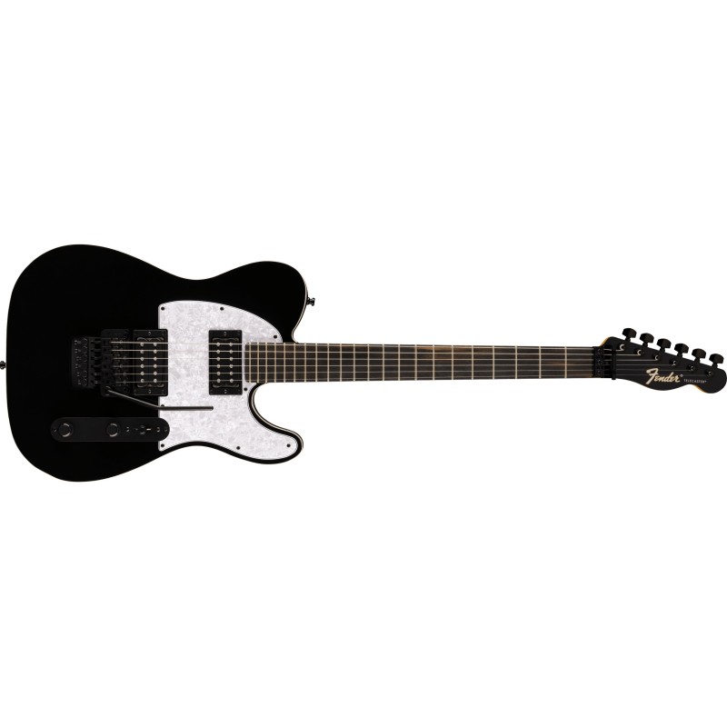 0142821306 Fender LTD Player Fusion Telecaster HH Floyd Rose EB Black Guitarra Eléctrica