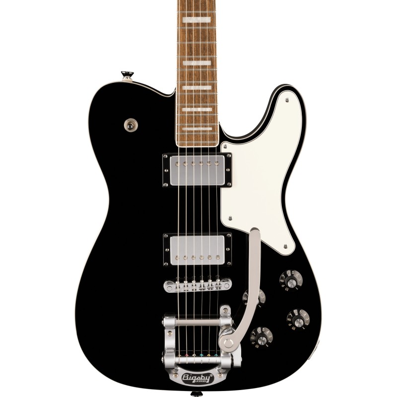 0377065506 Squier Paranormal Troublemaker Telecaster LF Black Guitarra Eléctrica