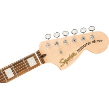 0377065506 Squier Paranormal Troublemaker Telecaster LF Black Guitarra Eléctrica