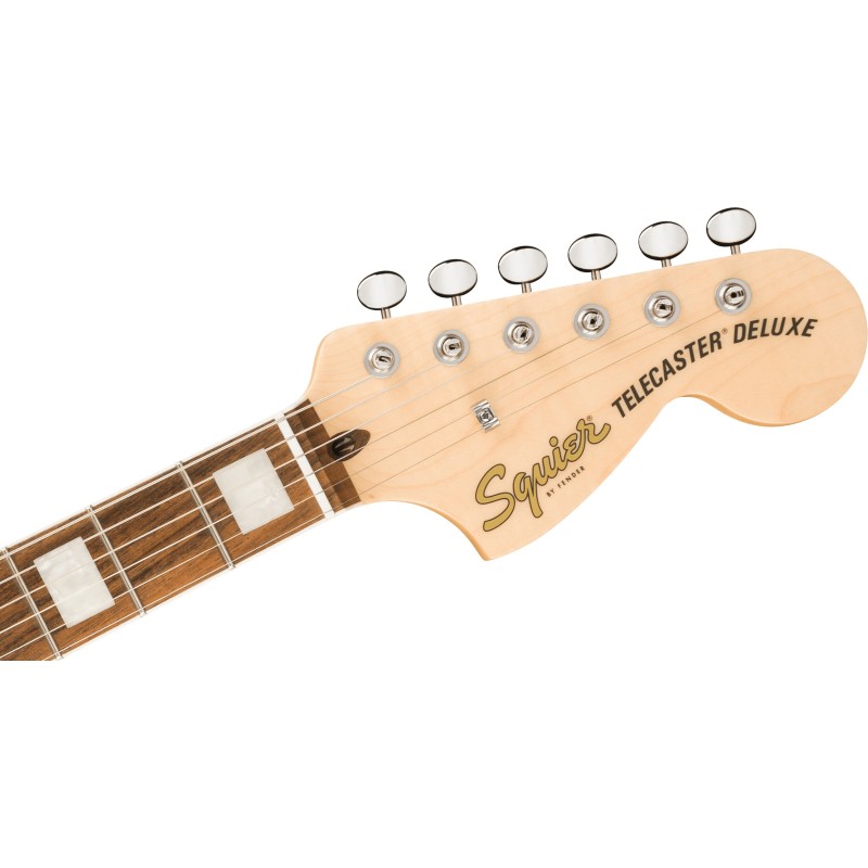 0377065506 Squier Paranormal Troublemaker Telecaster LF Black Guitarra Eléctrica