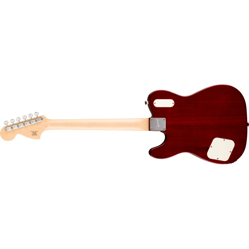 0377065542 Squier Paranormal Troublemaker Telecaster Deluxe Bigsby Honey Sunburst Guitarra Eléctrica