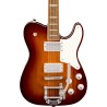 Squier Paranormal Troublemaker Telecaster Deluxe Bigsby Honey Sunburst Guitarra Eléctrica