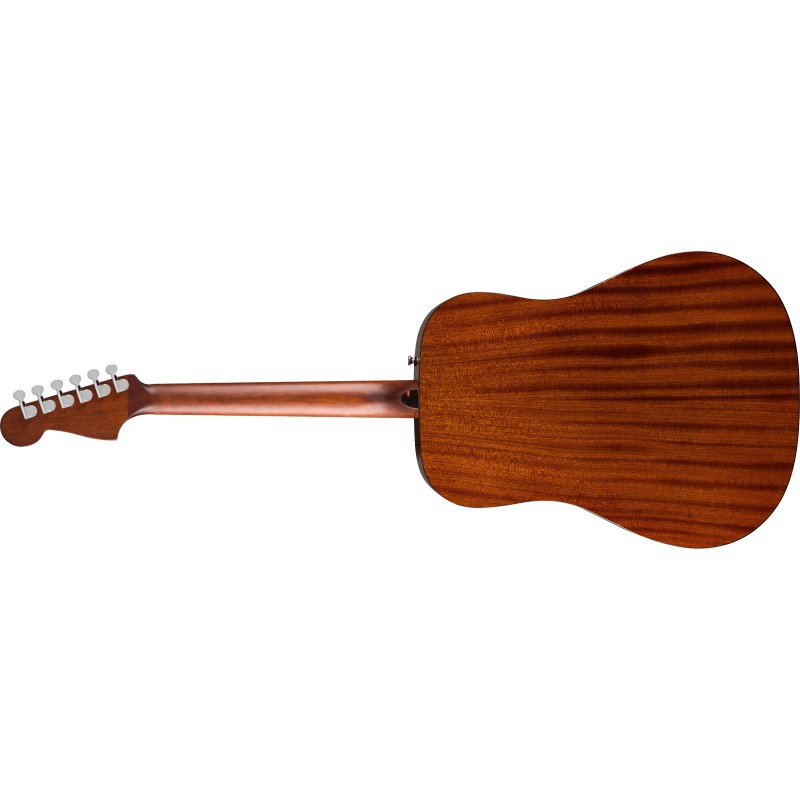 0974602521 Fender California Deluxe Redondo Mahogany Walnut Fingerboard Natural Guitarra Acústica
