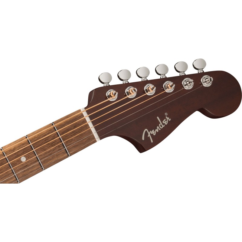 0974602521 Fender California Deluxe Redondo Mahogany Walnut Fingerboard Natural Guitarra Acústica