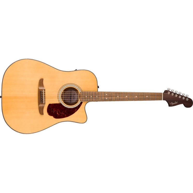 0974620521 Fender California Deluxe Redondo CE Natural Guitarra Electroacústica