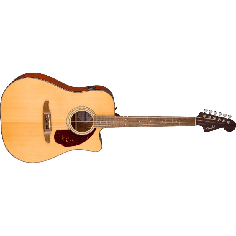 0974620521 Fender California Deluxe Redondo CE Natural Guitarra Electroacústica