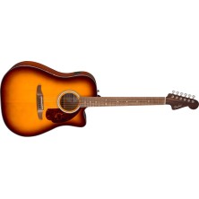 0974620542 Fender California Deluxe Redondo CE Honey Burst Guitarra Electroacústica