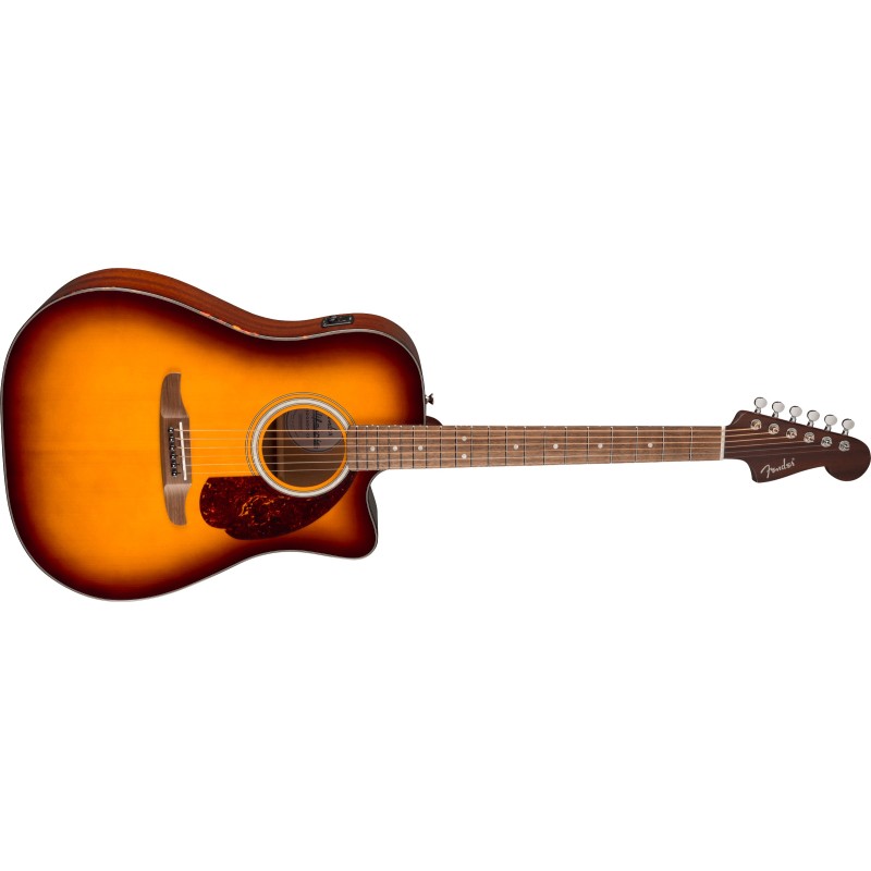 0974620542 Fender California Deluxe Redondo CE Honey Burst Guitarra Electroacústica