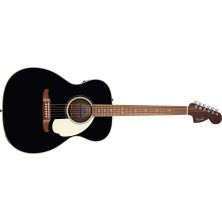 Fender California Deluxe Monterey  E Black Guitarra Electroacústica