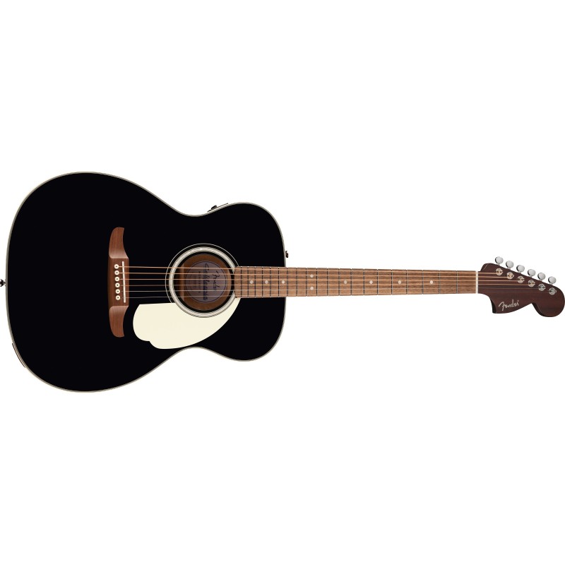 0974651506 Fender California Deluxe Monterey  E Black Guitarra Electroacústica
