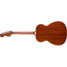0974651506 Fender California Deluxe Monterey  E Black Guitarra Electroacústica
