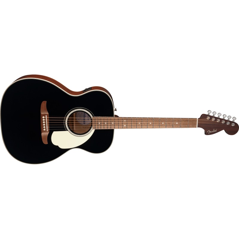 0974651506 Fender California Deluxe Monterey  E Black Guitarra Electroacústica