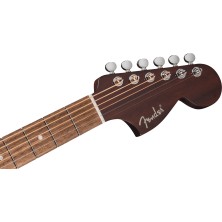 0974651506 Fender California Deluxe Monterey  E Black Guitarra Electroacústica