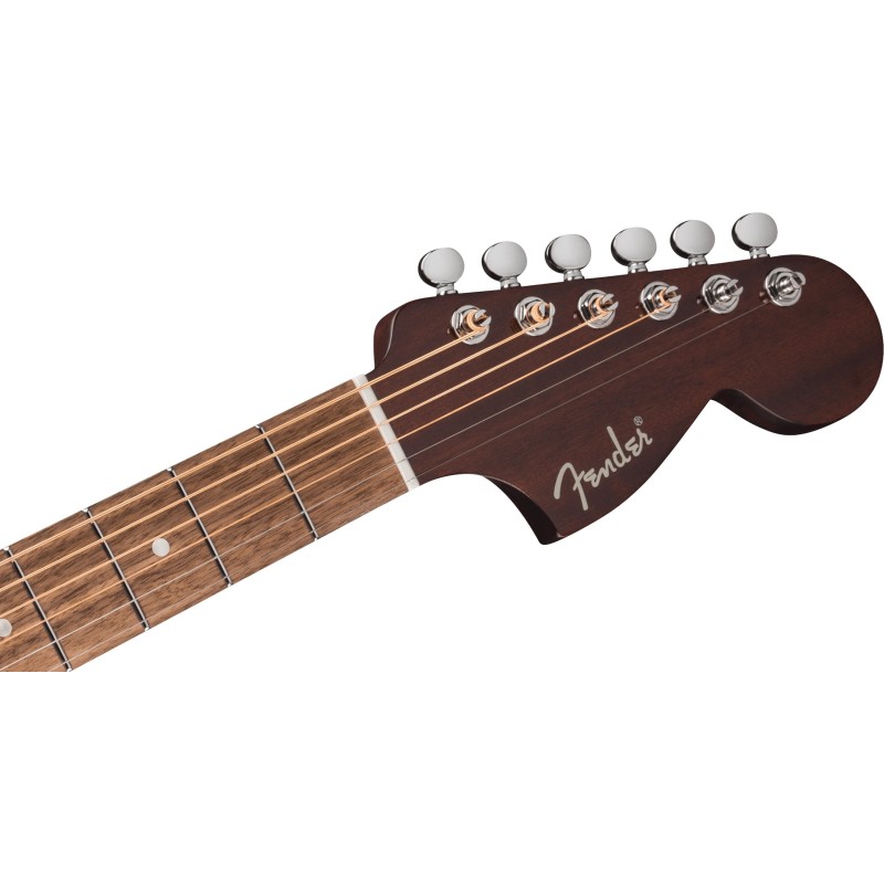 0974651506 Fender California Deluxe Monterey  E Black Guitarra Electroacústica