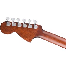 0974651506 Fender California Deluxe Monterey  E Black Guitarra Electroacústica