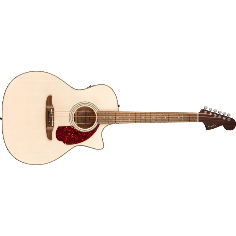 0974690501 Fender California Deluxe Redondo CE White Blonde Guitarra Electroacústica