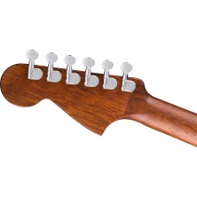 0974690501 Fender California Deluxe Redondo CE White Blonde Guitarra Electroacústica